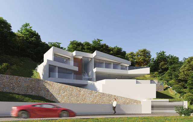 Excelente villa moderna en venta en Altea ref AV591